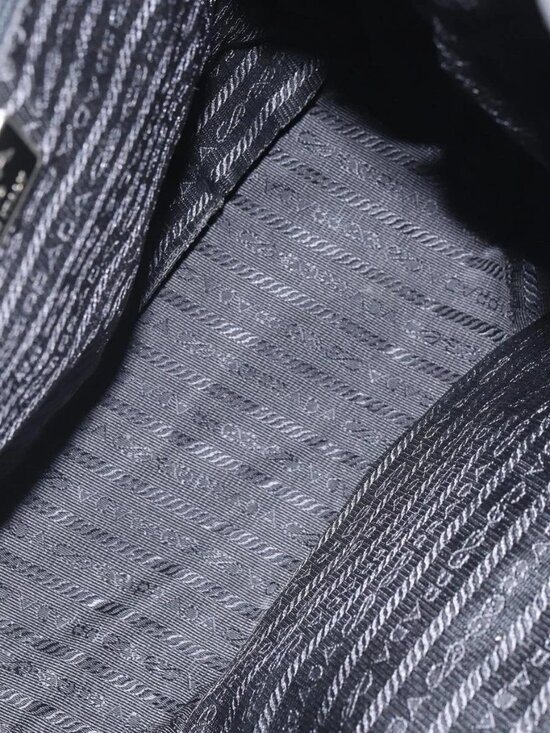 PRADA Backpack Nylon Black Silver main image 14